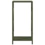 Voir la diapositive 5 : VIDAXL Portant de bois chauffage vert olive 34x25x70 cm