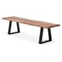 Voir la diapositive 4 : Paris Prix Banc Design  Azimato  178cm Naturel & Noir