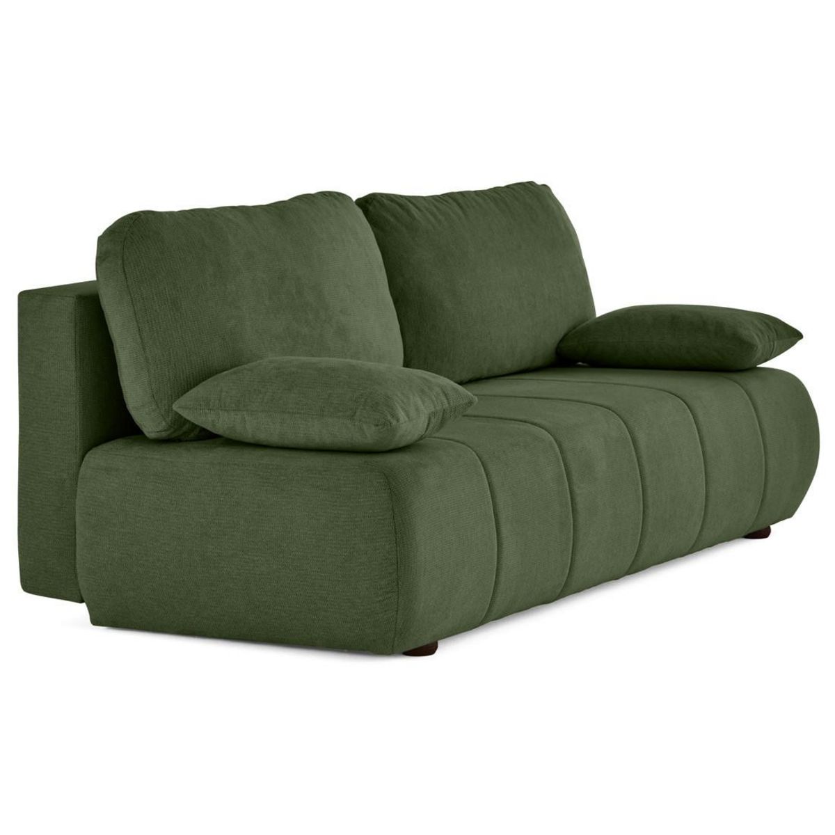 BEST MOBILIER Harper - canapé 3 places convertible avec coffre en tissu texturé