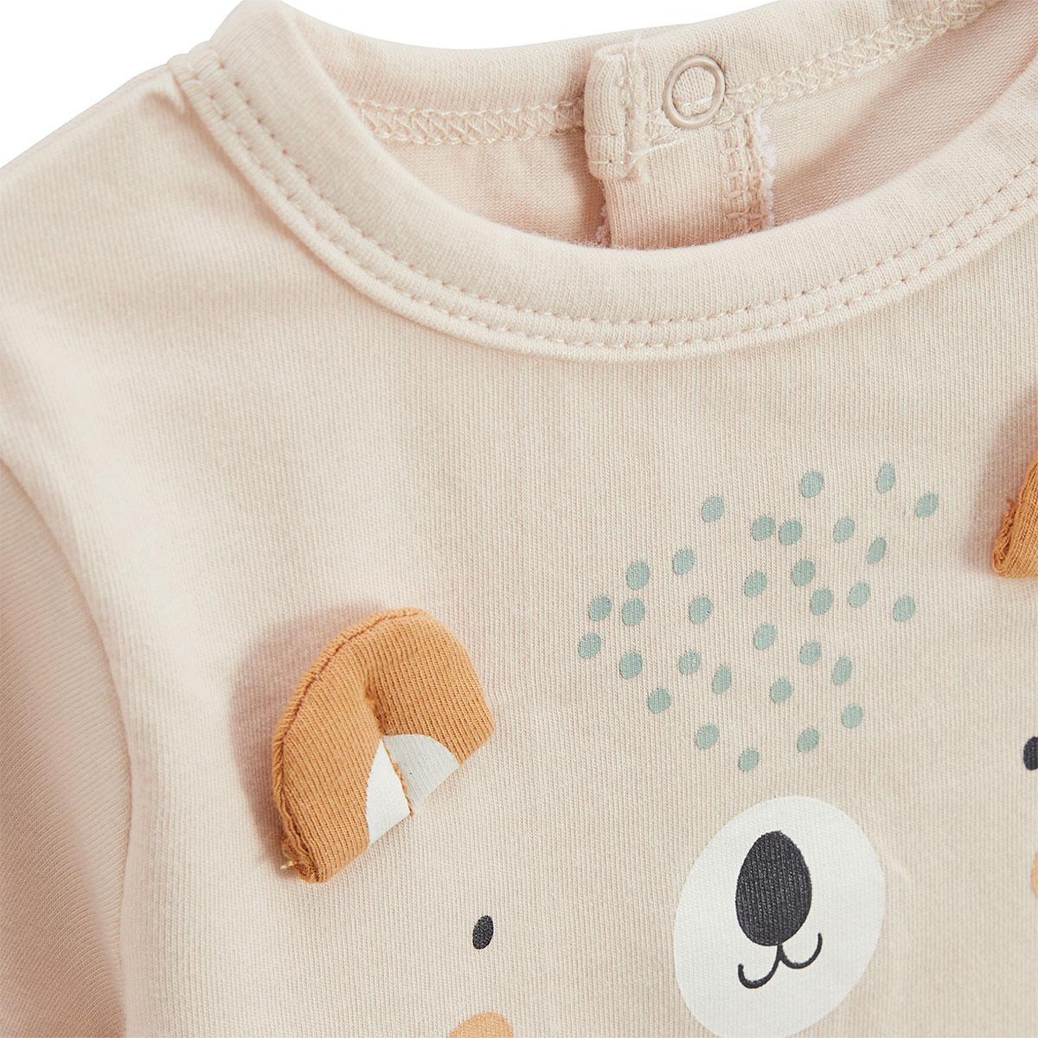 Voir la diapositive 2 : Petit BÃ©guin Ensemble bébé t-shirt et short en gaze de coton mini rêve