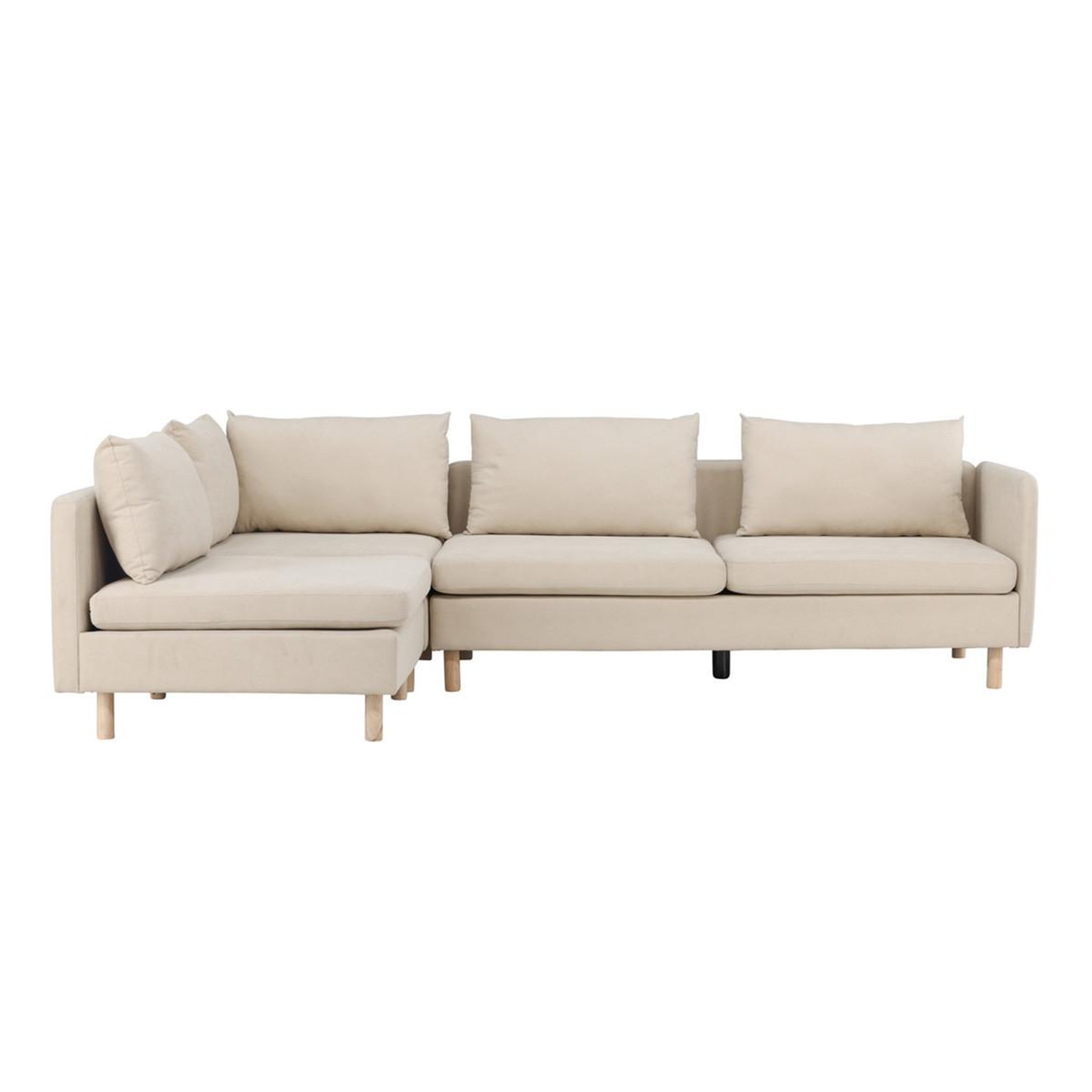 Paris Prix Canapé d'angle gauche  zero  295cm beige