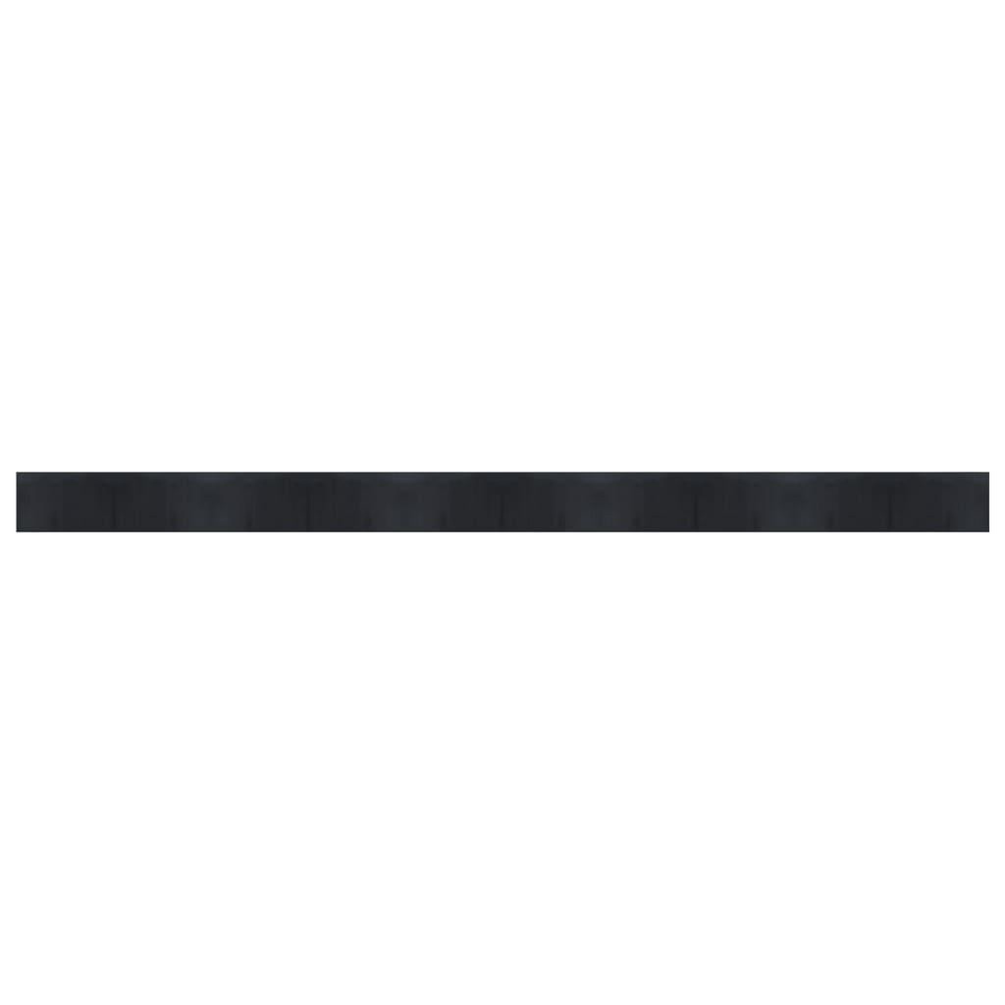 Voir la diapositive 2 : VIDAXL Tapis rectangulaire noir 60x1000 cm bambou