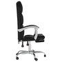 Voir la diapositive 4 : VIDAXL Fauteuil inclinable de bureau Noir Similicuir