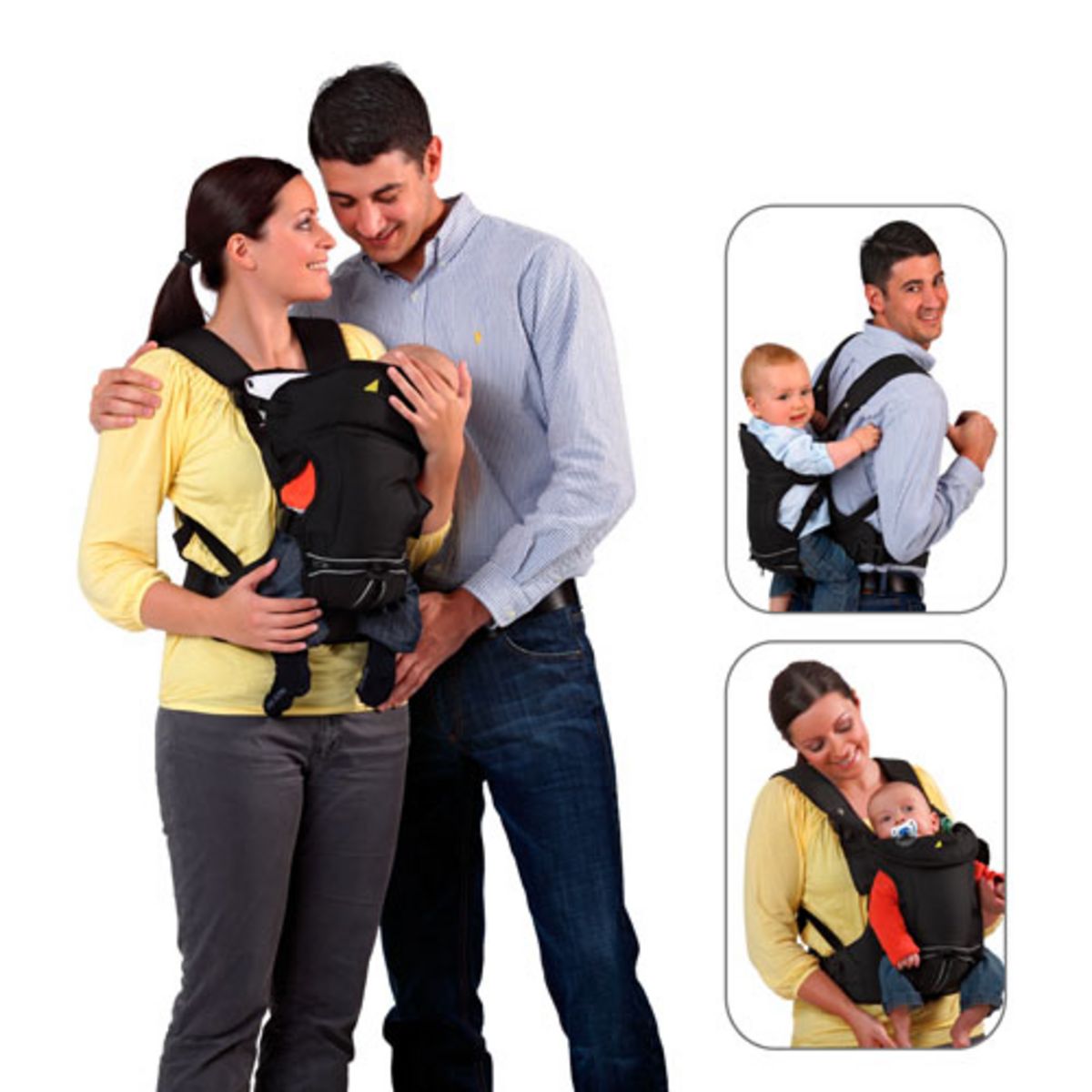 HAUCK Porte bébé 3 way carrier