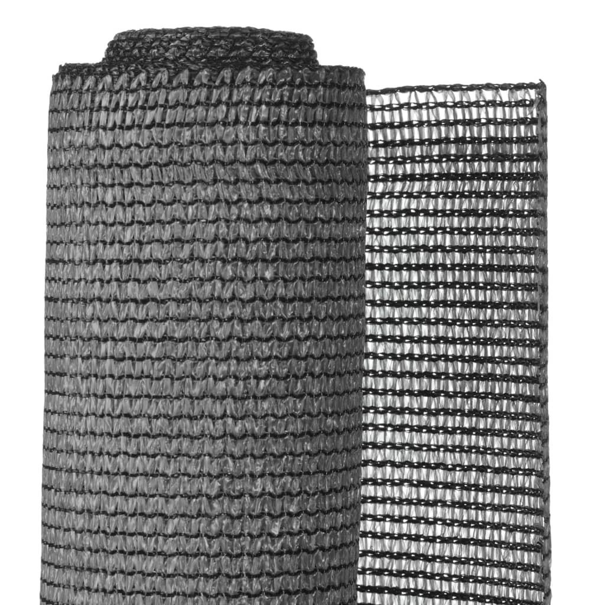 Voir la diapositive 1 : NATURE Nature Brise-vue de jardin PE 1 x 3 m Anthracite