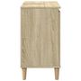 Voir la diapositive 5 : VIDAXL Meuble d'evier chene sonoma 58x33x60 cm bois d'ingenierie