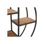 Voir la diapositive 4 : ATMOSPHERA Etagère Murale 4 Niveaux industrielle  Torof  78cm Noir
