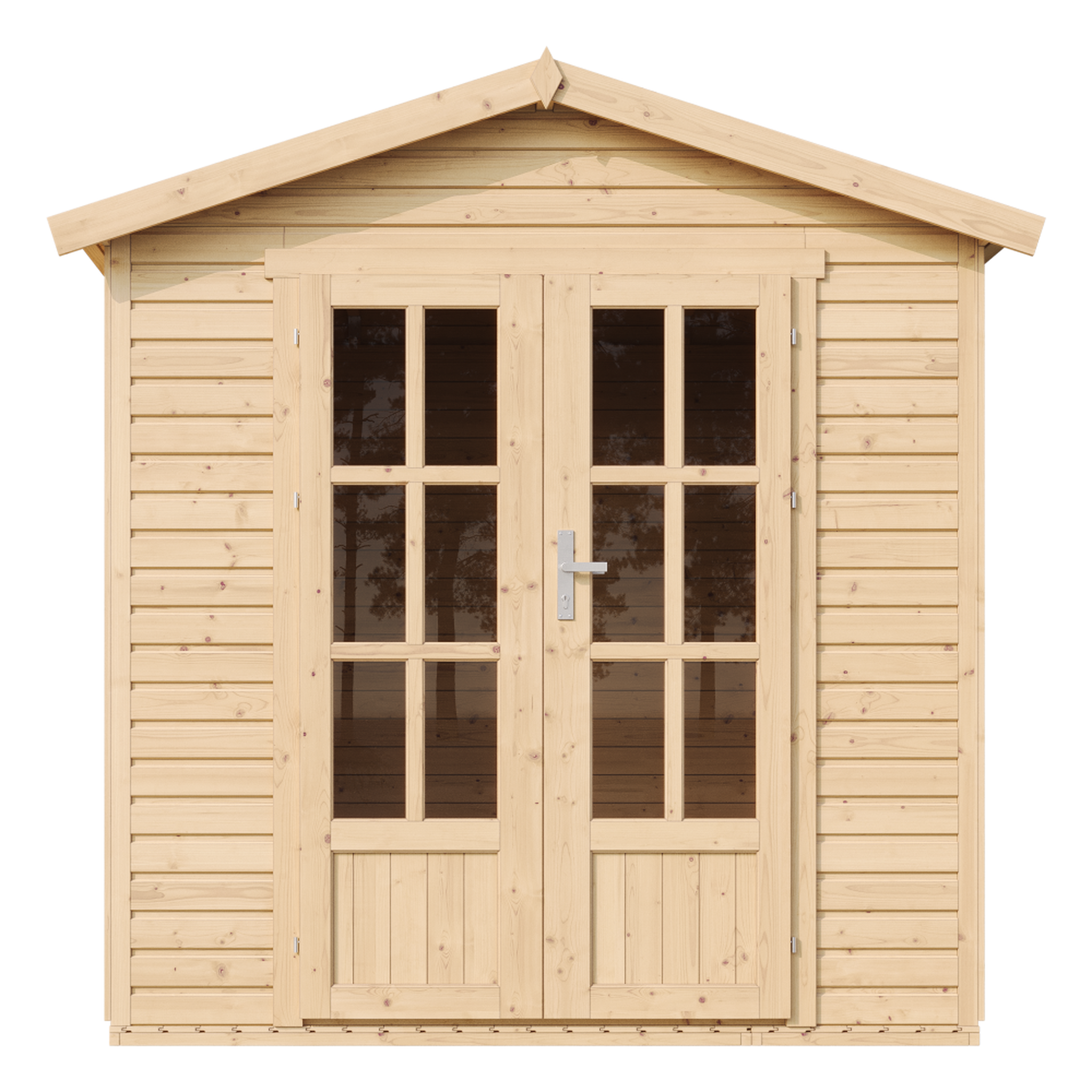 Voir la diapositive 2 : TIMBELA Cabane en bois avec plancher, avec bardeaux bitumineux couleur, Atelier, Studio M351FB+H351FBBLACK