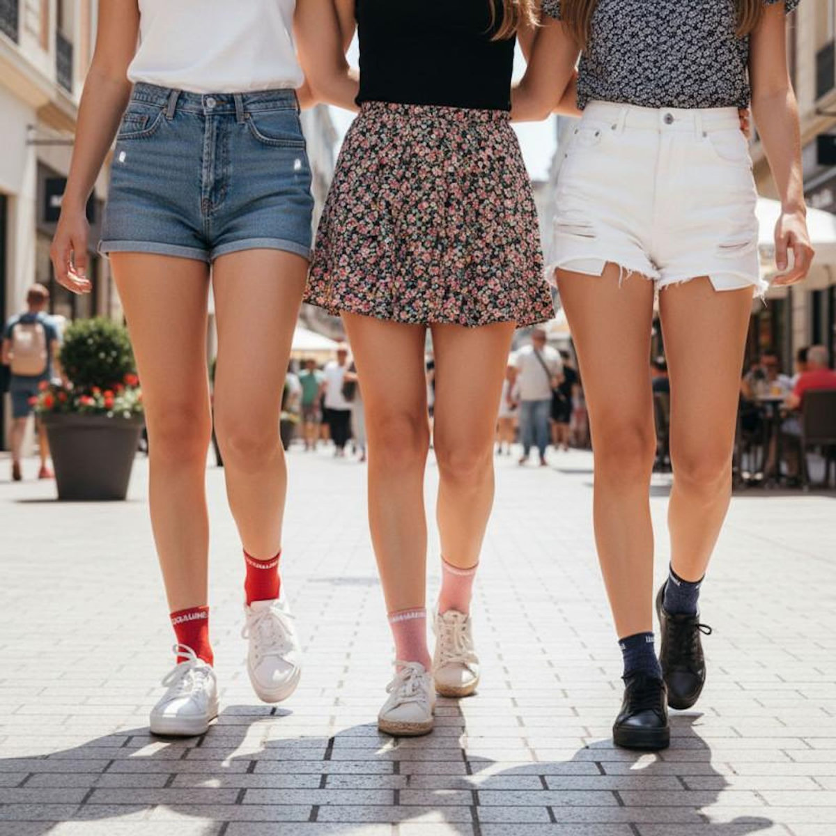 OZABI OZABI Chaussettes Femme a Paillettes Soquettes Pack de 4 Paires