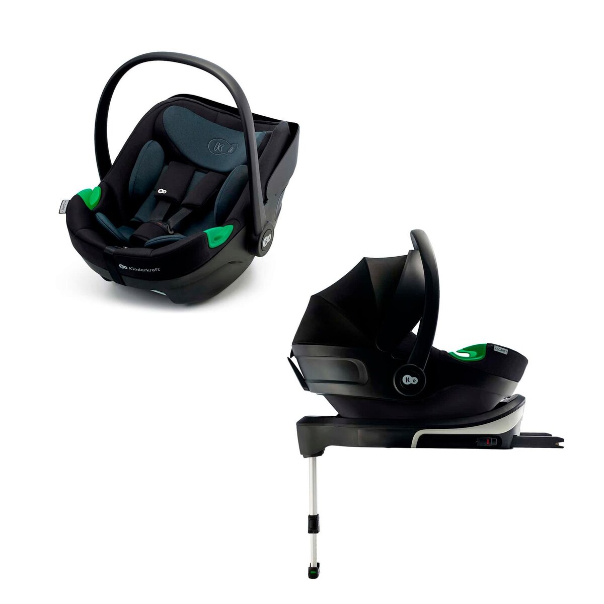 KINDERKRAFT Chaise haute multifonction - transat et siège réglable