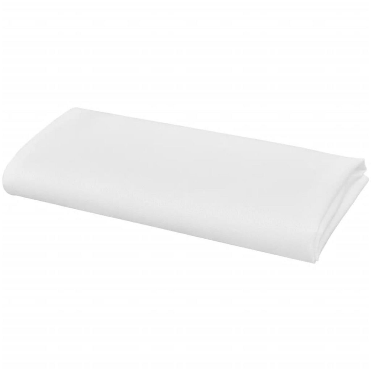 VIDAXL Serviettes de table 10 pcs Blanc 50x50 cm