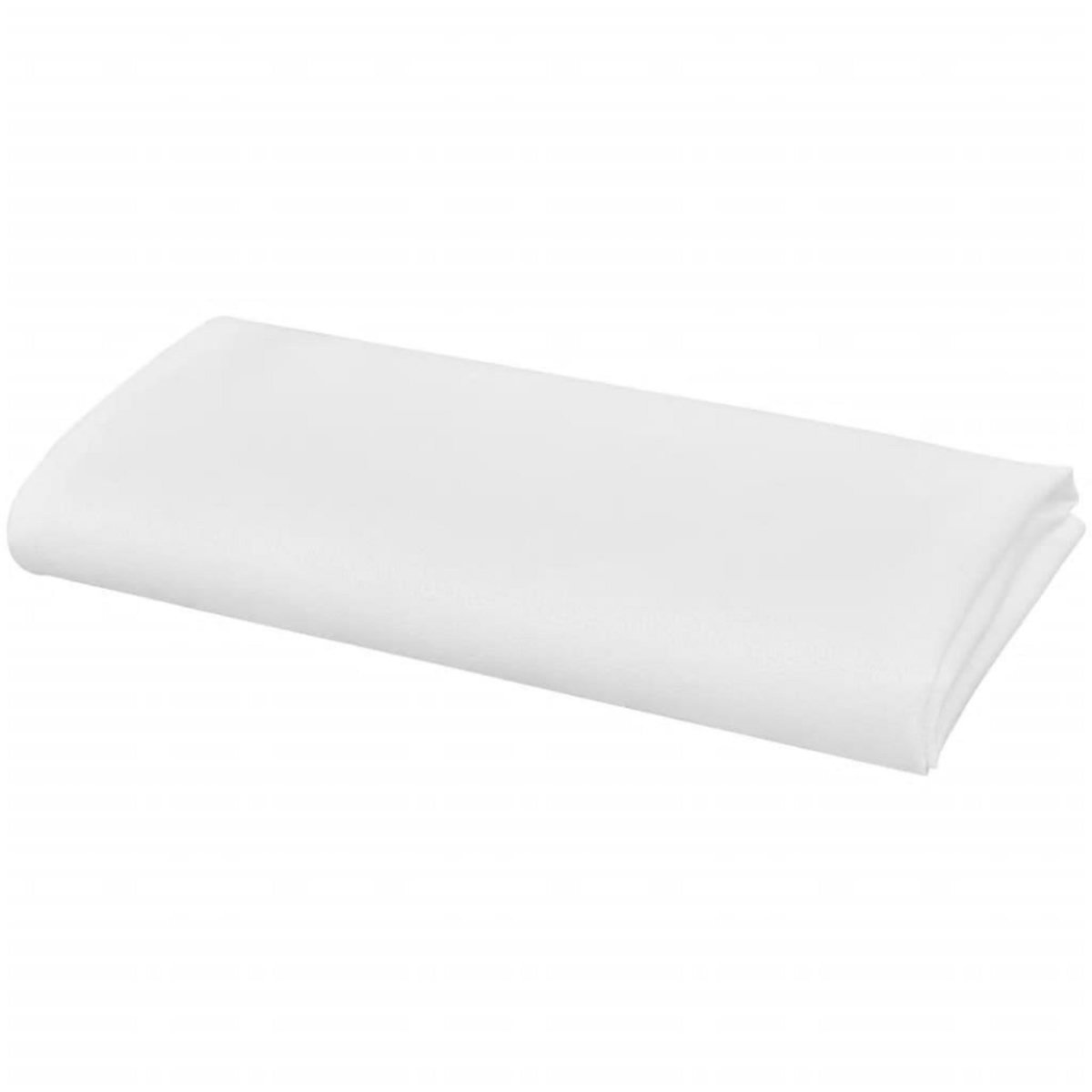 VIDAXL Serviettes de table 10 pcs Blanc 50x50 cm