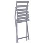 Voir la diapositive 4 : HESPERIDE Table avec chaises pliables Greensboro