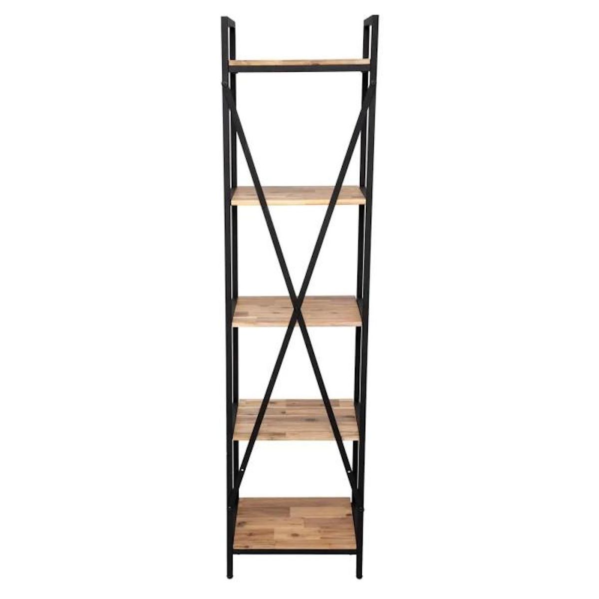 ATMOSPHERA Étagère 5 Niveaux Design  Edena  180cm Naturel