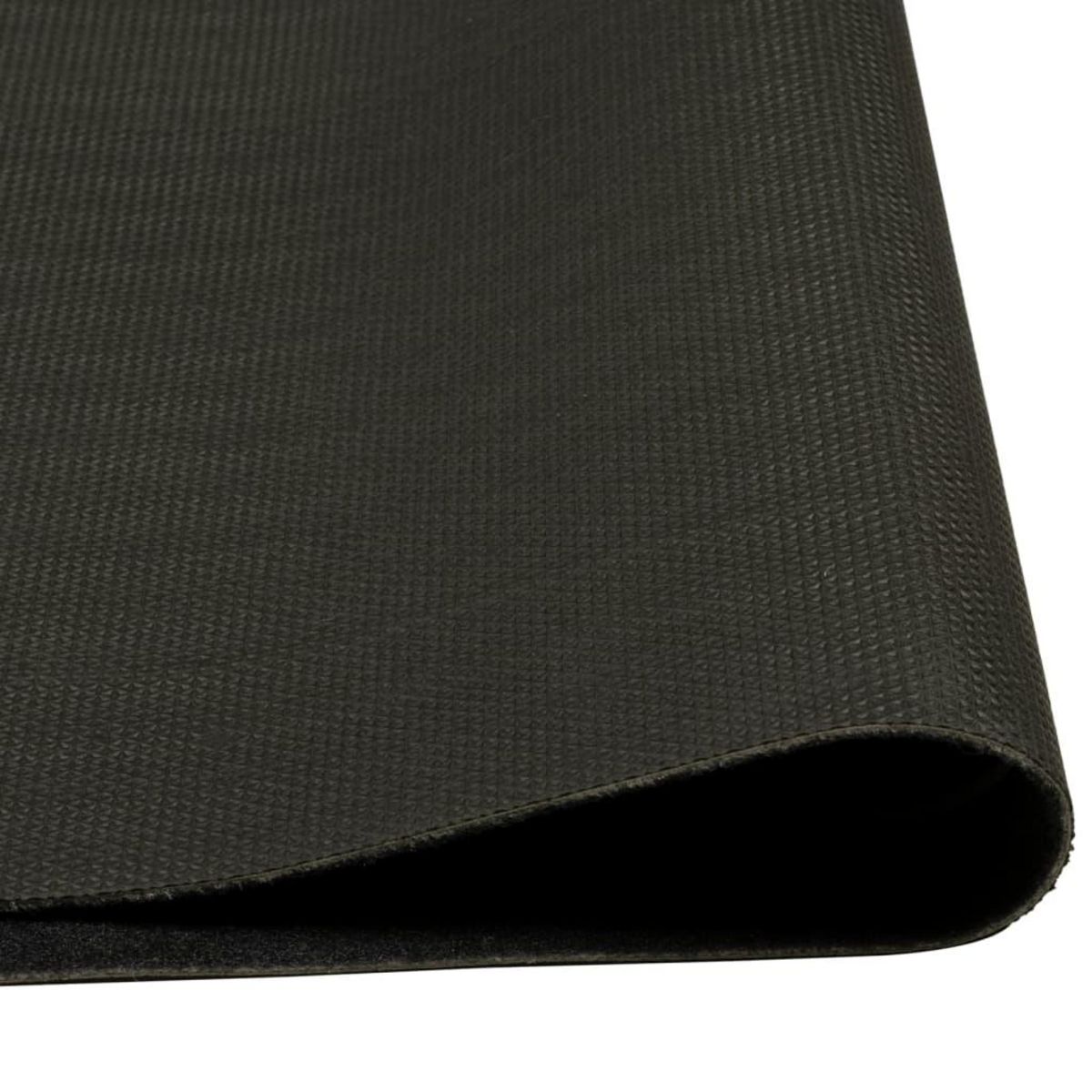 VIDAXL Tapis de cuisine lavable imprime tasse noir 45x150 cm velours