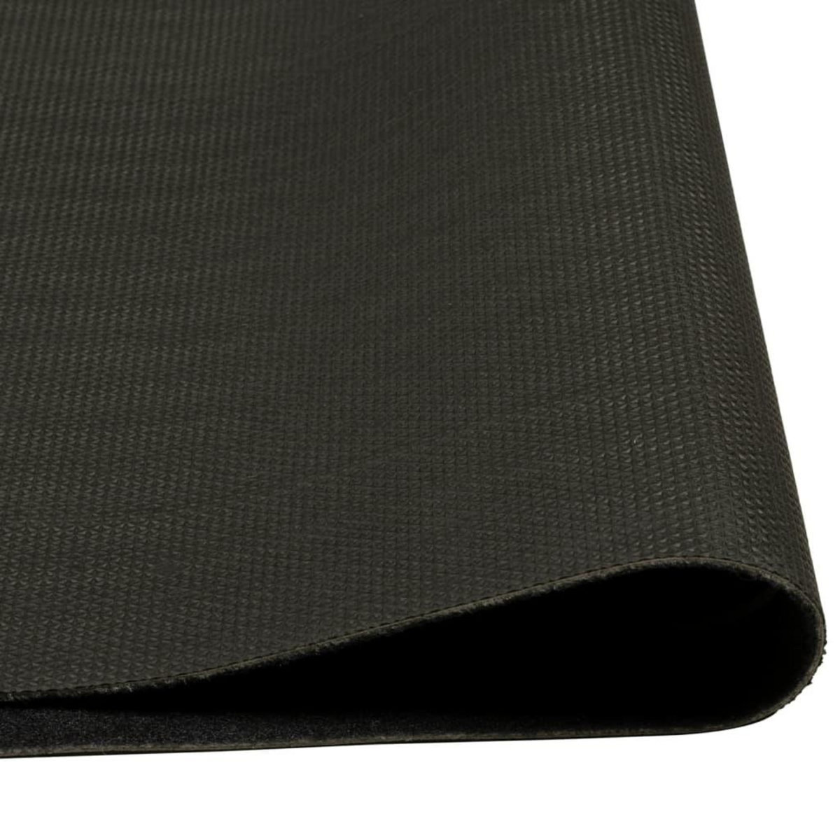 VIDAXL Tapis de cuisine lavable imprime tasse noir 45x150 cm velours