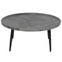 Voir la diapositive 2 : LISA DESIGN Helsinki - table basse - effet marbre - 80 cm