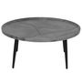 Voir la diapositive 2 : LISA DESIGN Helsinki - table basse - effet marbre - 80 cm
