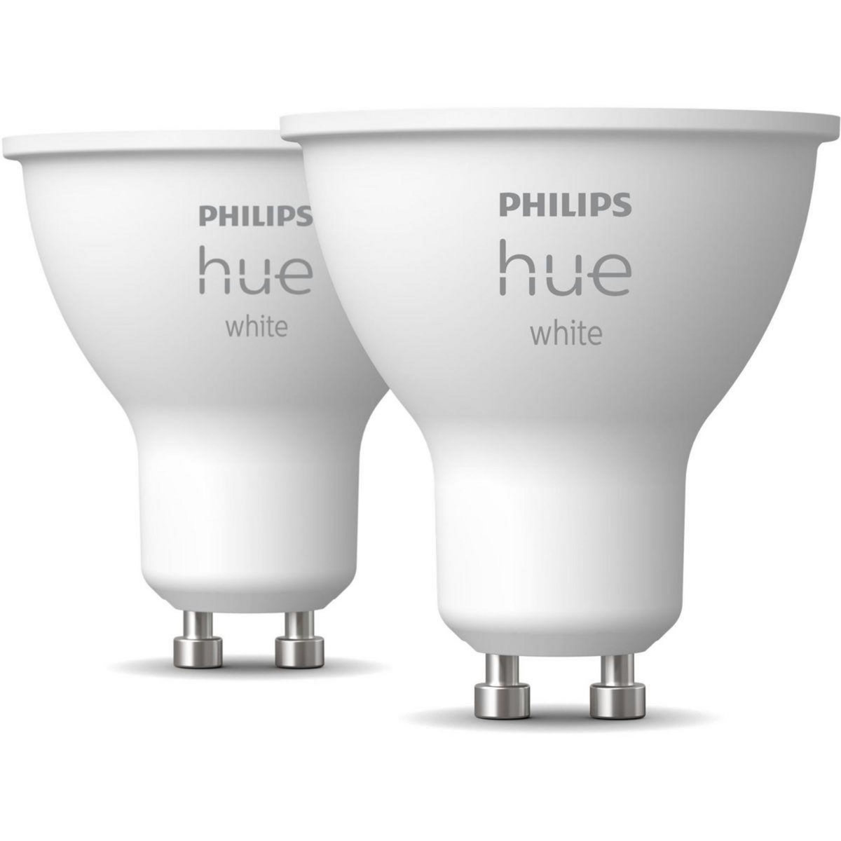Philips Ampoule LED connectée HUE White GU10 5.5W X2