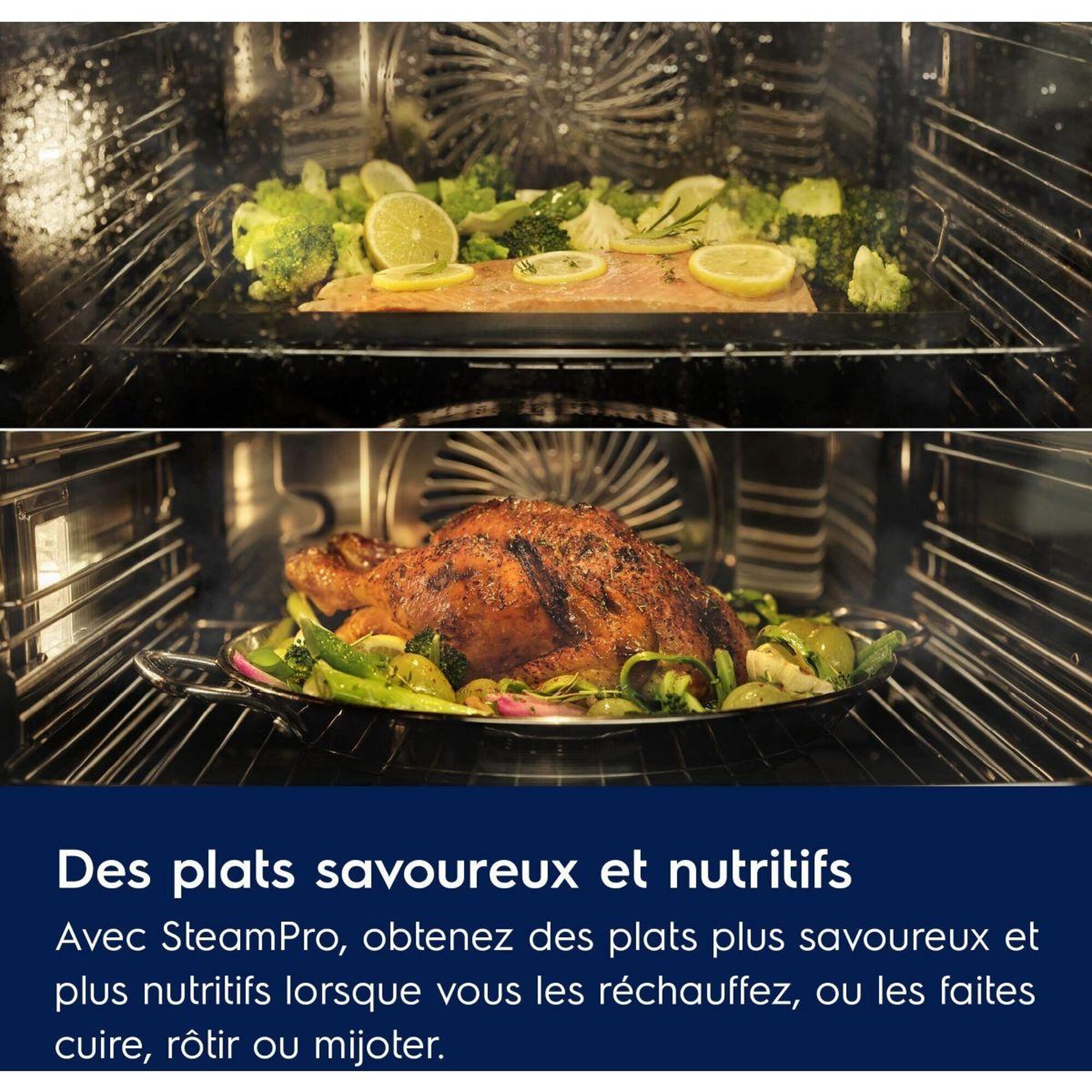 Voir la diapositive 4 : ELECTROLUX Four encastrable fonction vapeur eoa9s3xh cuisson sous-vide et hydrolyse 70l