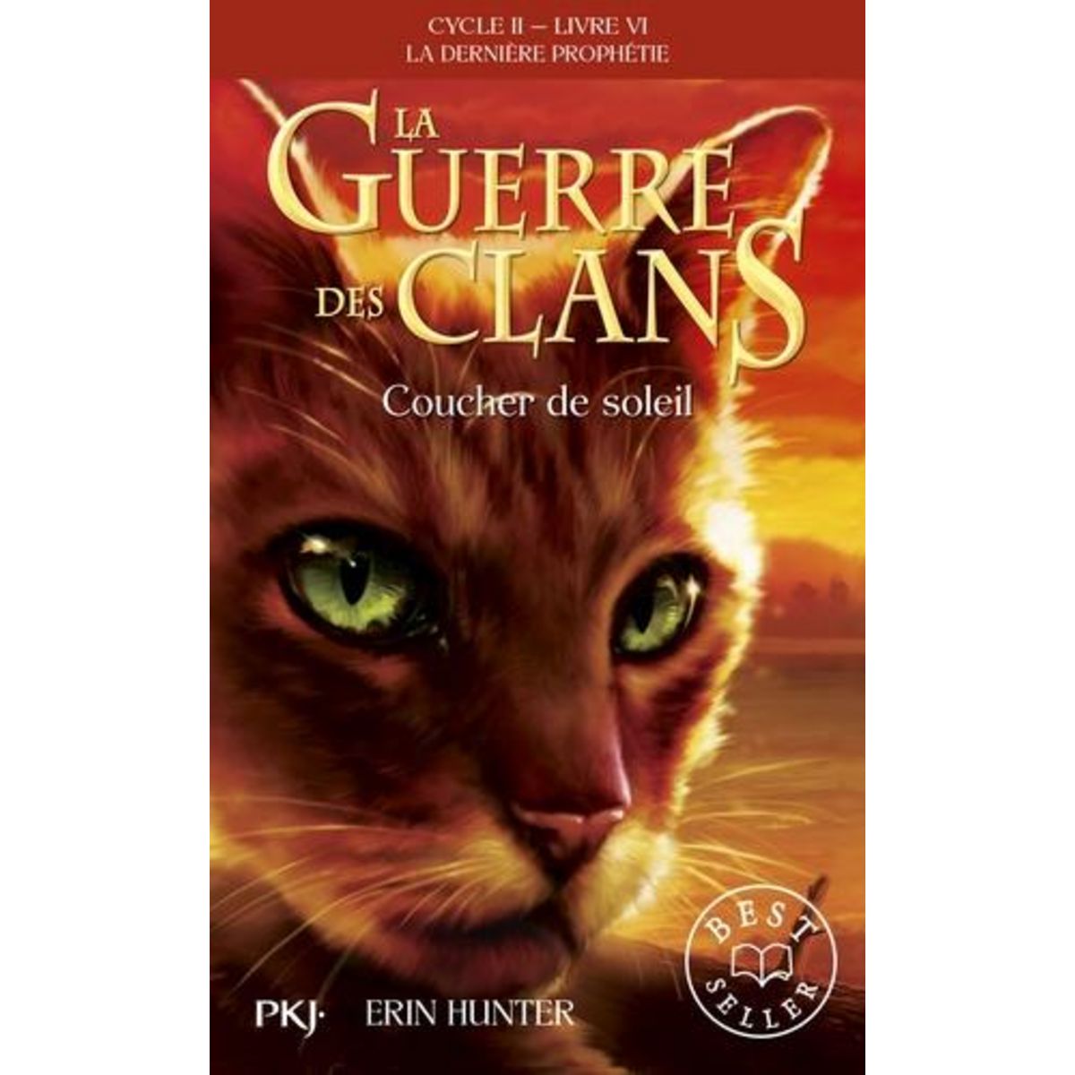 LA GUERRE DES CLANS : LA DERNIERE PROPHETIE (CYCLE II) TOME 6 : COUCHER DE SOLEIL, Hunter Erin