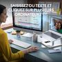 Voir la diapositive 3 : Logitech Clavier + Souris MK950 Signature Slim Bluetooth Blanc