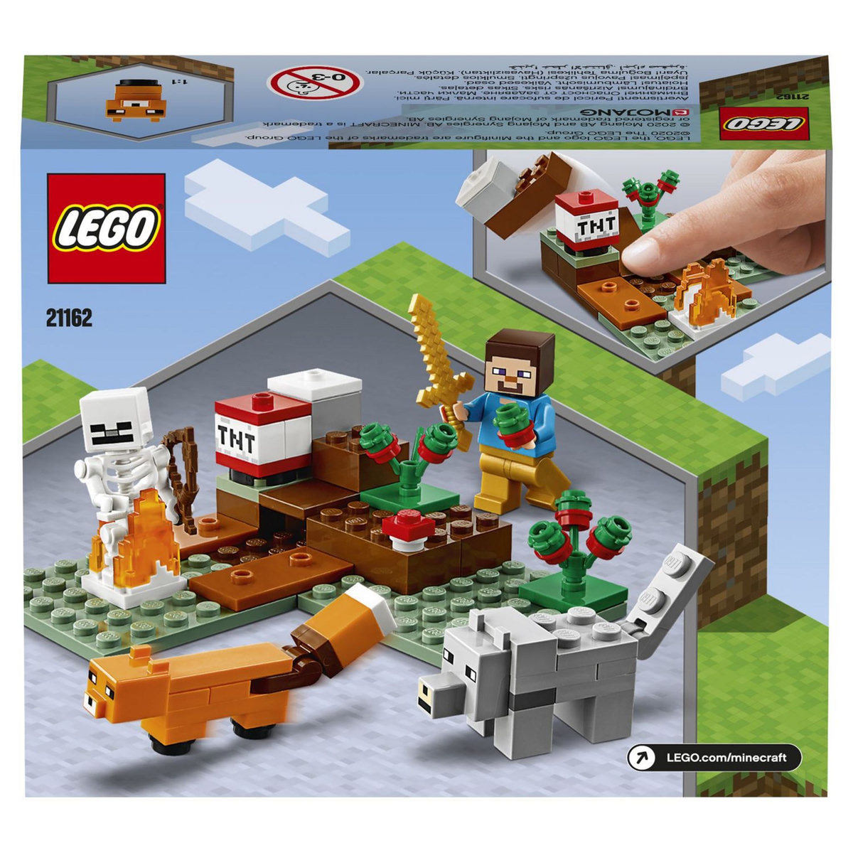 LEGO Minecraft 21162 - Aventures dans la Taïga