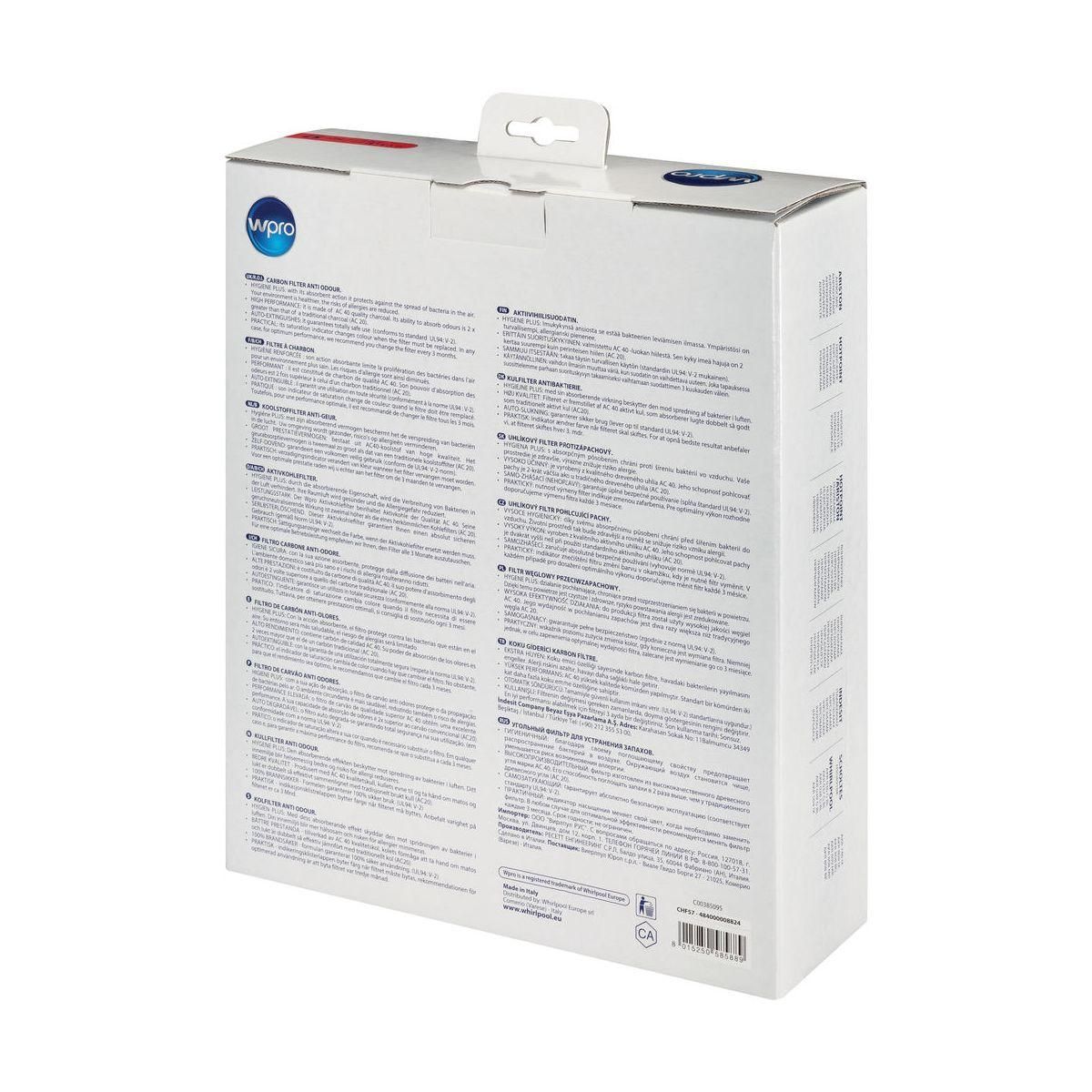 WPRO Filtre hotte CHF57