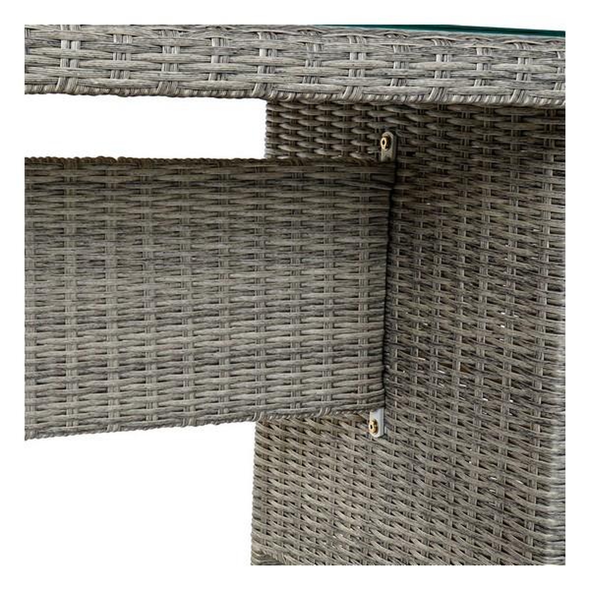 Voir la diapositive 6 : MARKET24 Ensemble Canapé + Table DKD Home Decor Extérieur 267 x 204 x 90 cm (4 pcs)