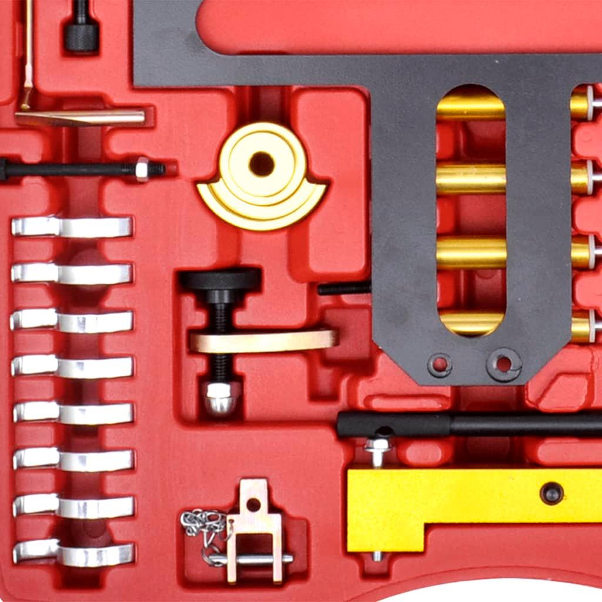 Voir la diapositive 3 : VIDAXL Kit d'outils de verrouillage calage moteur a essence bmwn42/n46