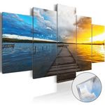 Paris Prix Tableau sur Verre Acrylique  Lake of Dreams. Coloris disponibles : Multicolore