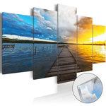 Paris Prix Tableau sur Verre Acrylique  Lake of Dreams. Coloris disponibles : Multicolore