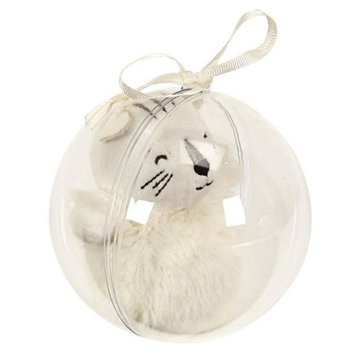 Paris Prix Coffret Naissance 4 Pièces  Tigre  0-3 Mois Blanc