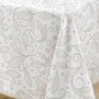 Voir la diapositive 3 : Paris Prix Nappe Antitache Imprimé  Leya  145x240cm Naturel