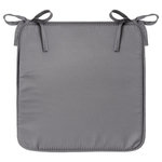 ATMOSPHERA Galette de Chaise  Micro  39x39cm Gris Foncé