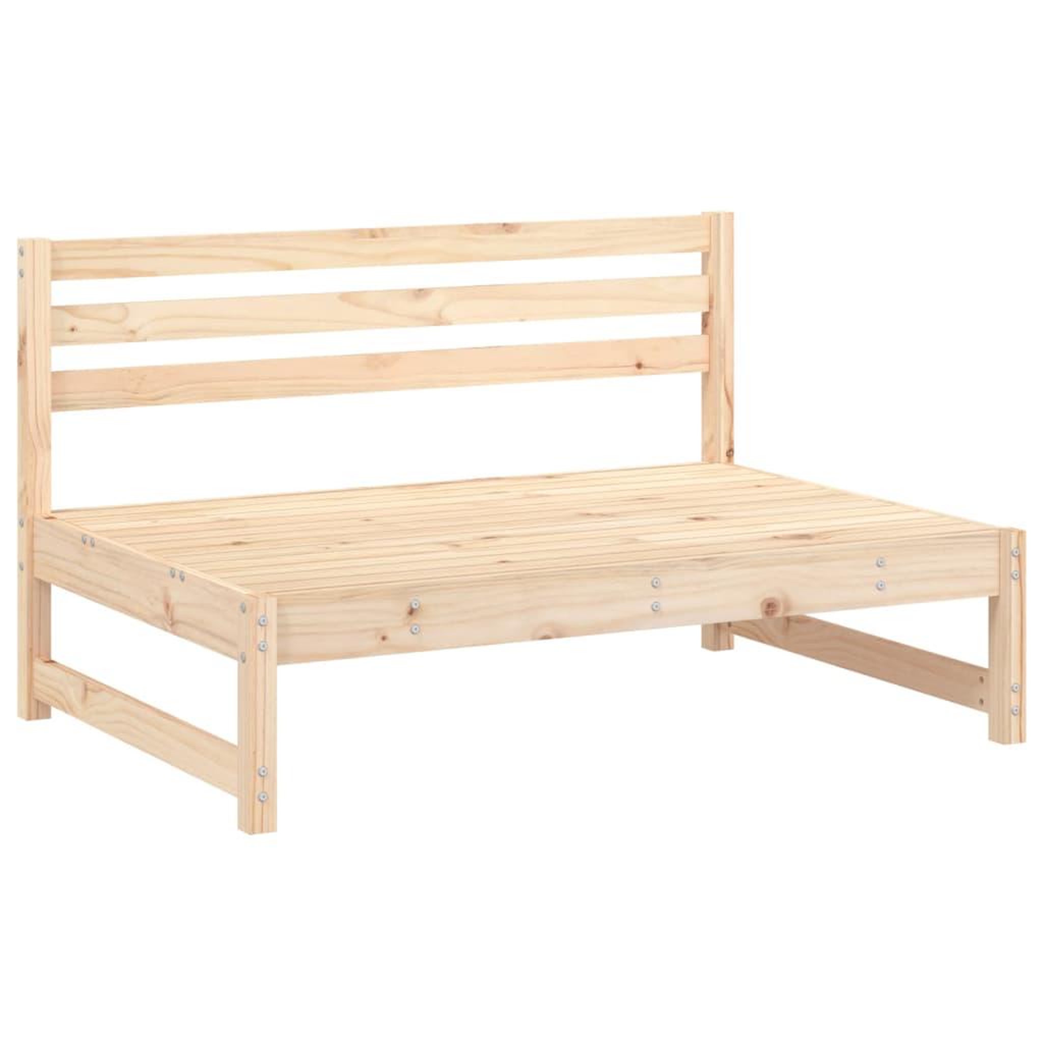 Voir la diapositive 3 : VIDAXL Salon de jardin 4 pcs bois massif de pin