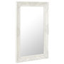 Voir la diapositive 2 : VIDAXL Miroir mural style baroque 50x80 cm Blanc