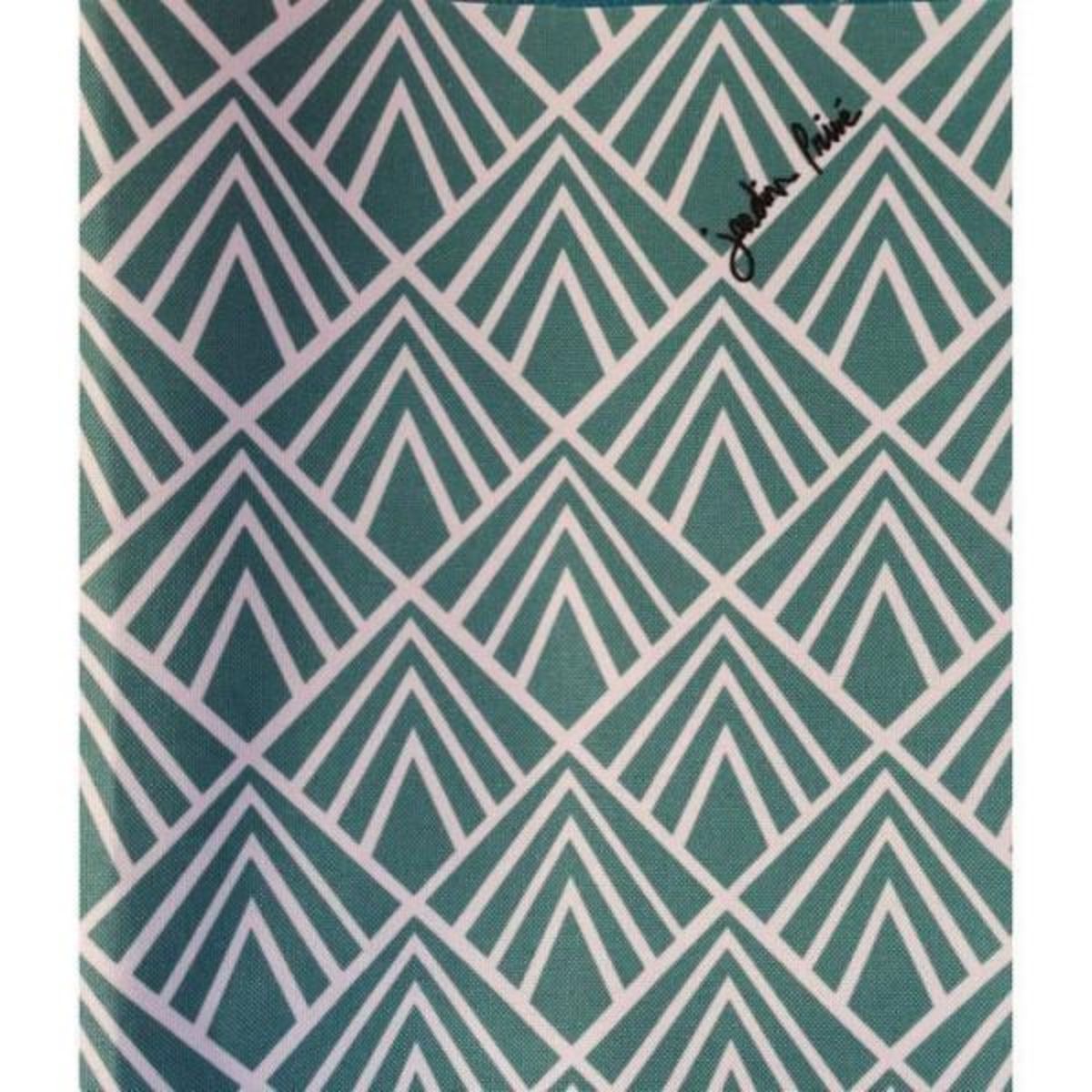 Jardin prive Transat JARDIN PRIVE Chilienne matelassée Danemark blue structure en bois massif