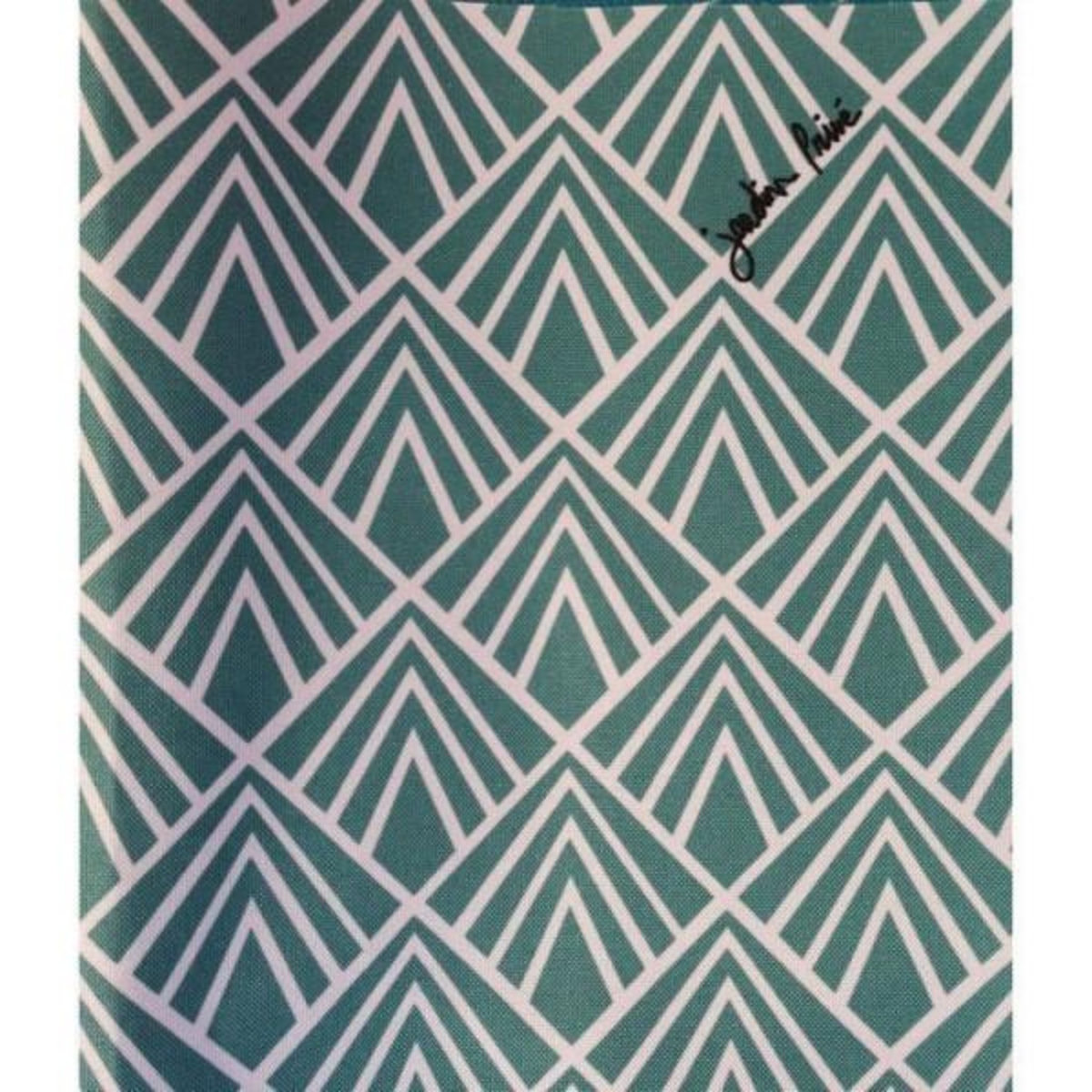 Jardin prive Transat JARDIN PRIVE Chilienne matelassée Danemark blue structure en bois massif