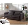 Voir la diapositive 1 : LISA DESIGN Owen - canapé 3 places convertible express couchage quotidien 140 cm matelas 12 cm en velours