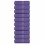Voir la diapositive 1 : VIDAXL Serviettes de visage 10 pcs violet 30x30 cm 360 g m² 100% coton