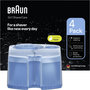 Voir la diapositive 1 : BRAUN Cartouche nettoyante CCR4 lotion auto nettoyante