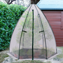 Voir la diapositive 5 : ID MARKET Serre d'hivernage dôme bâche bulle 160 x 160 x 180 cm maxi chaleur balcon et terrasse