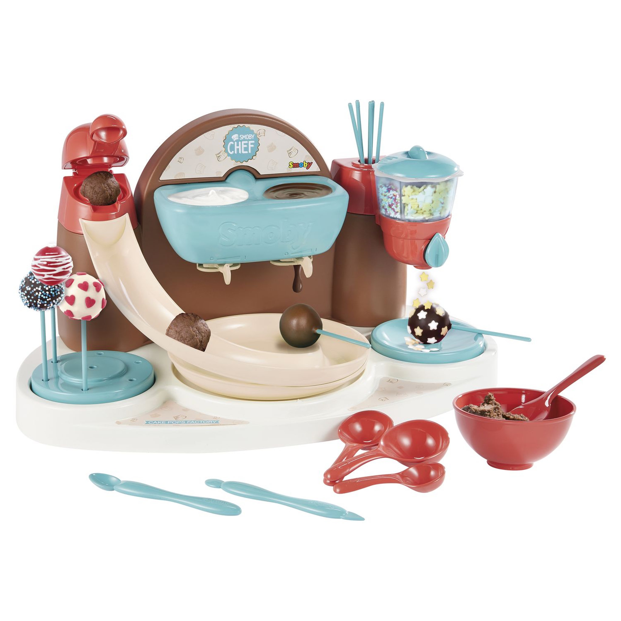 Voir la diapositive 3 : SMOBY CHEF CAKE POPS FACTORY
