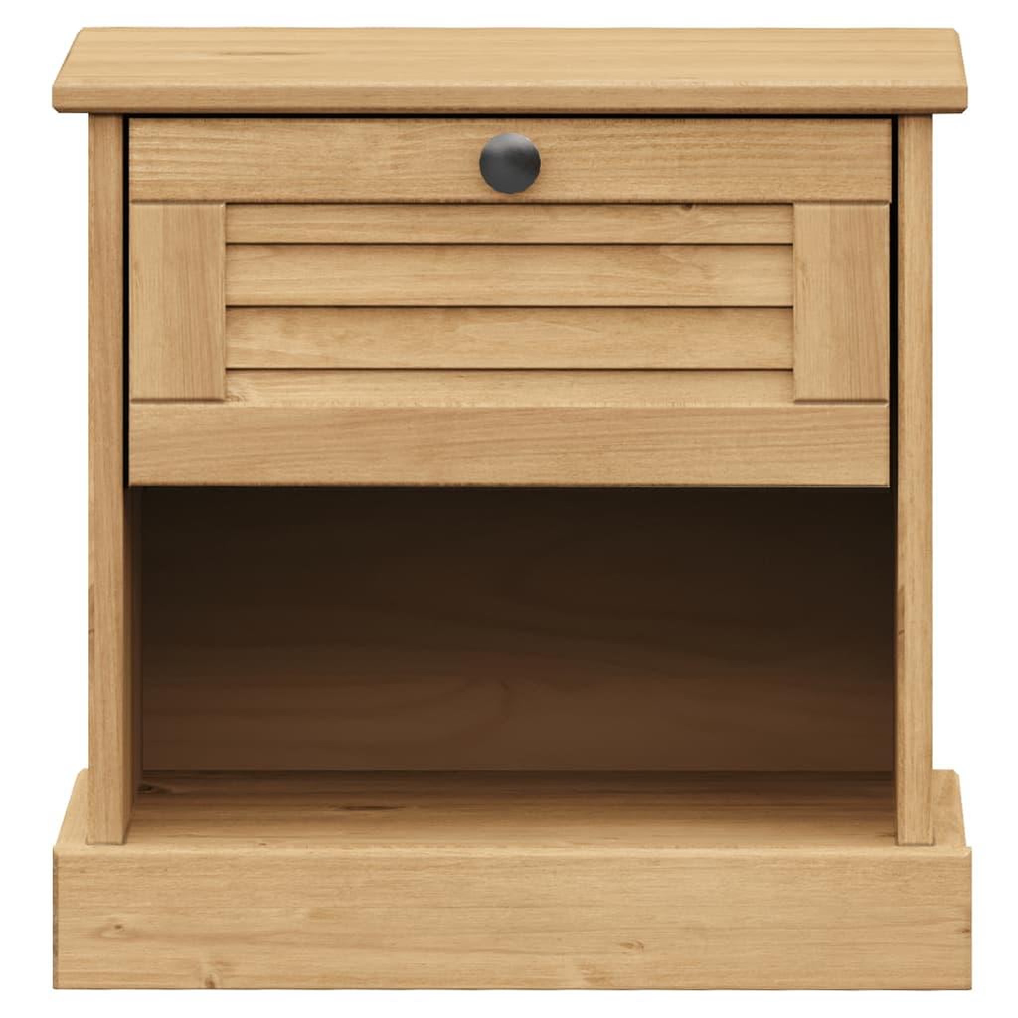 Voir la diapositive 5 : VIDAXL Table de chevet VIGO 42x35x42 cm bois de pin massif