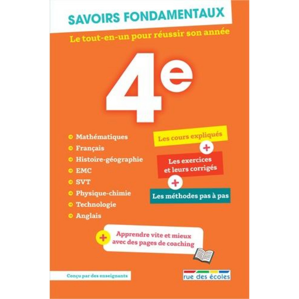 SAVOIRS FONDAMENTAUX 4E. TOUTES LES MATIERES, Cronier Aurélie