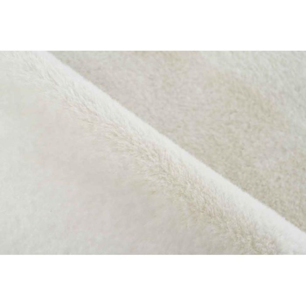 Paris Prix Tapis de Bain Fait à la Main  Rabbit  Blanc