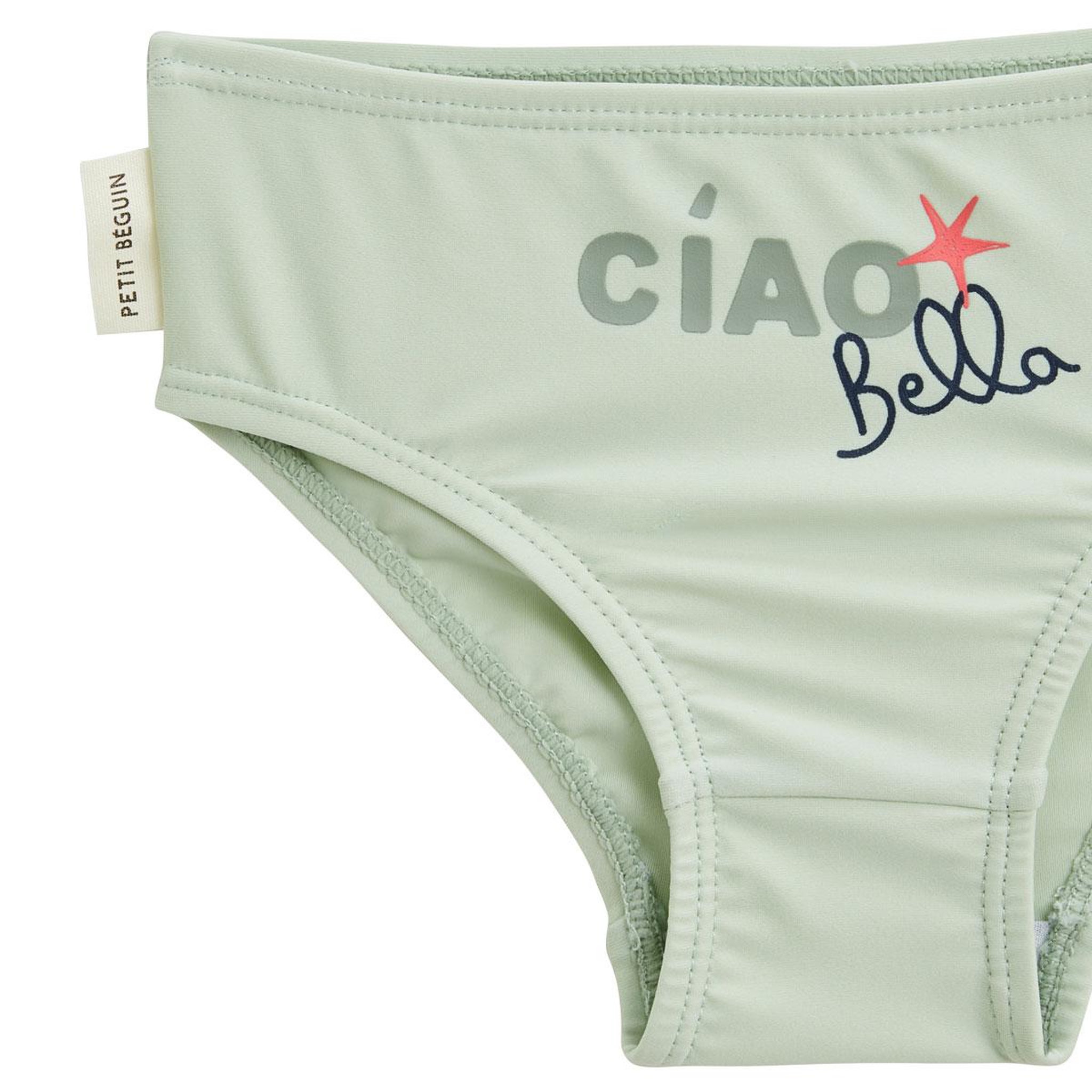 Voir la diapositive 4 : Petit Béguin Maillot de bain bébé 2 pièces t-shirt de protection uv & culotte arya