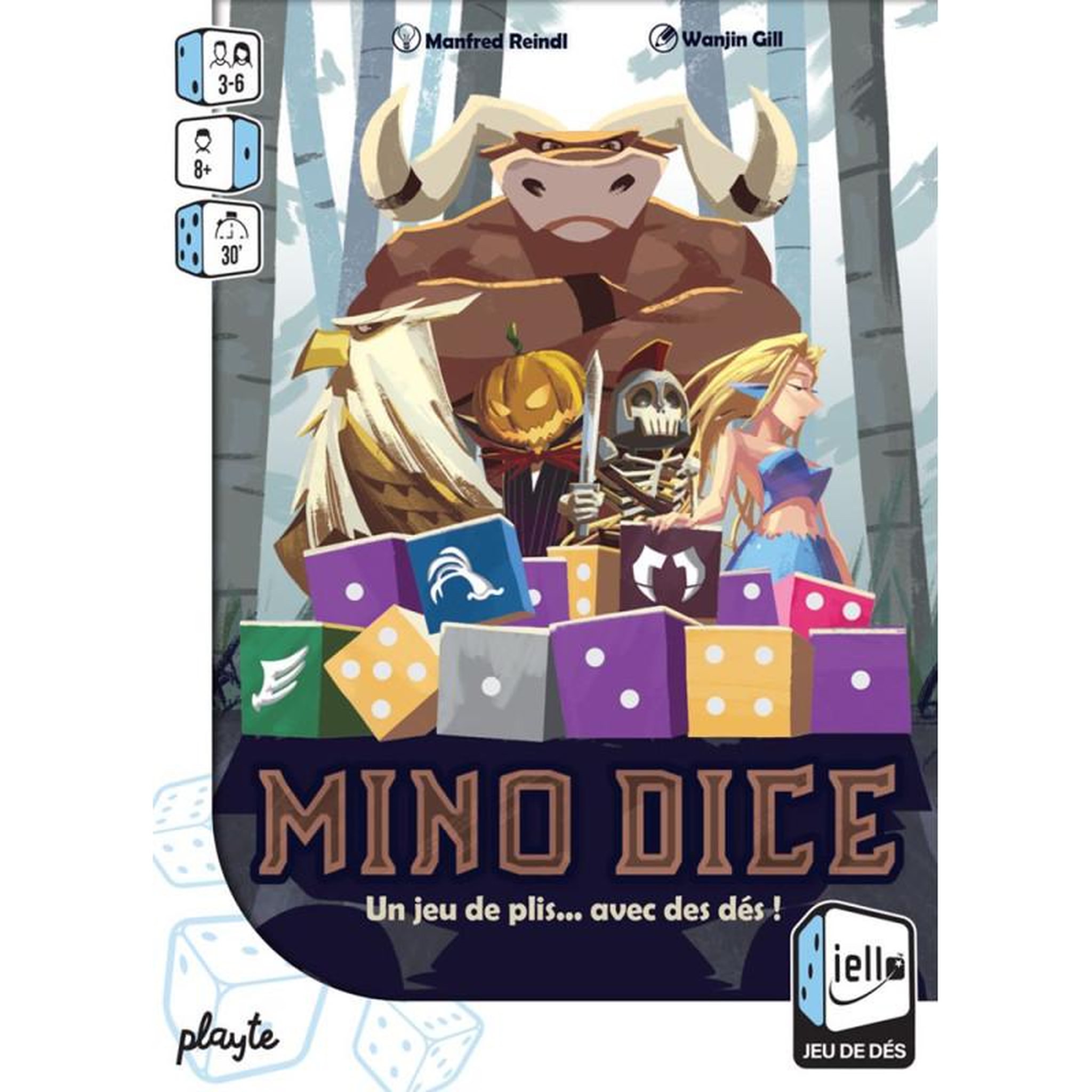Iello Jeu d ambiance Iello Mino Dice