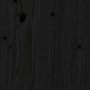 Voir la diapositive 5 : VIDAXL Tete de lit Noir 144x6x82,5 cm Bois massif de pin